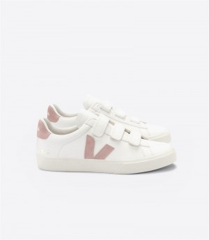 Sneakers Donna Veja Recife Chromefree Leather Babe Bianche | Italy-025674