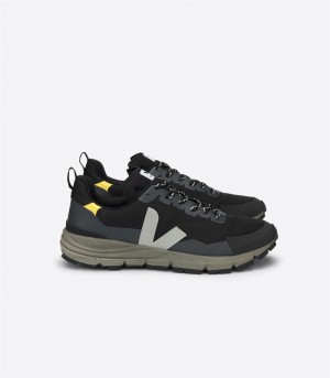 Sneakers Uomo Veja Dekkan Alveomesh Oxford Tonic Nere Grigie | Italy-094187