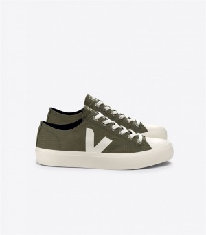Sneakers Uomo Veja Wata Ii Low Ripstop Kaki Pierre Khaki | Italy-951308